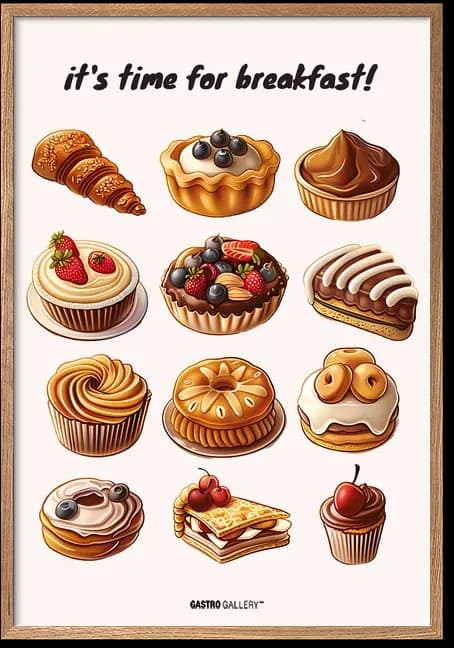Breakfast Time Pastries