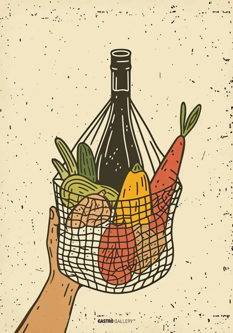 Farmers Market Basket — view 1