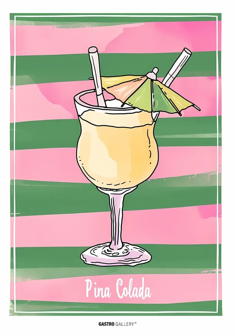 Pina Colada Cocktail — view 1