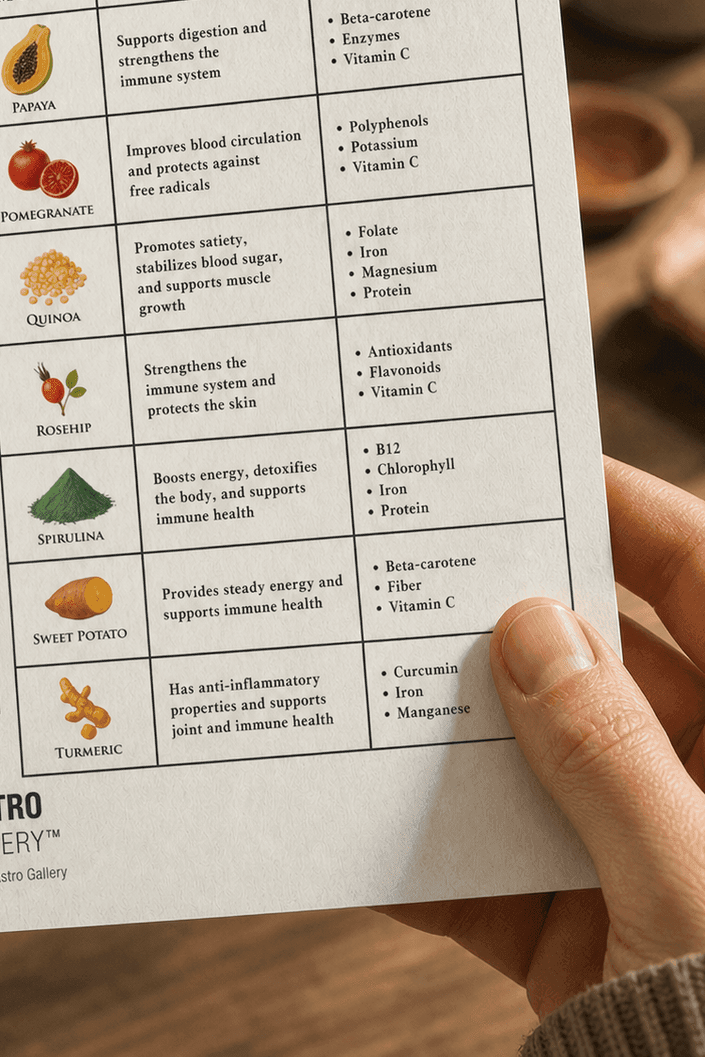 Super Foods — view 3